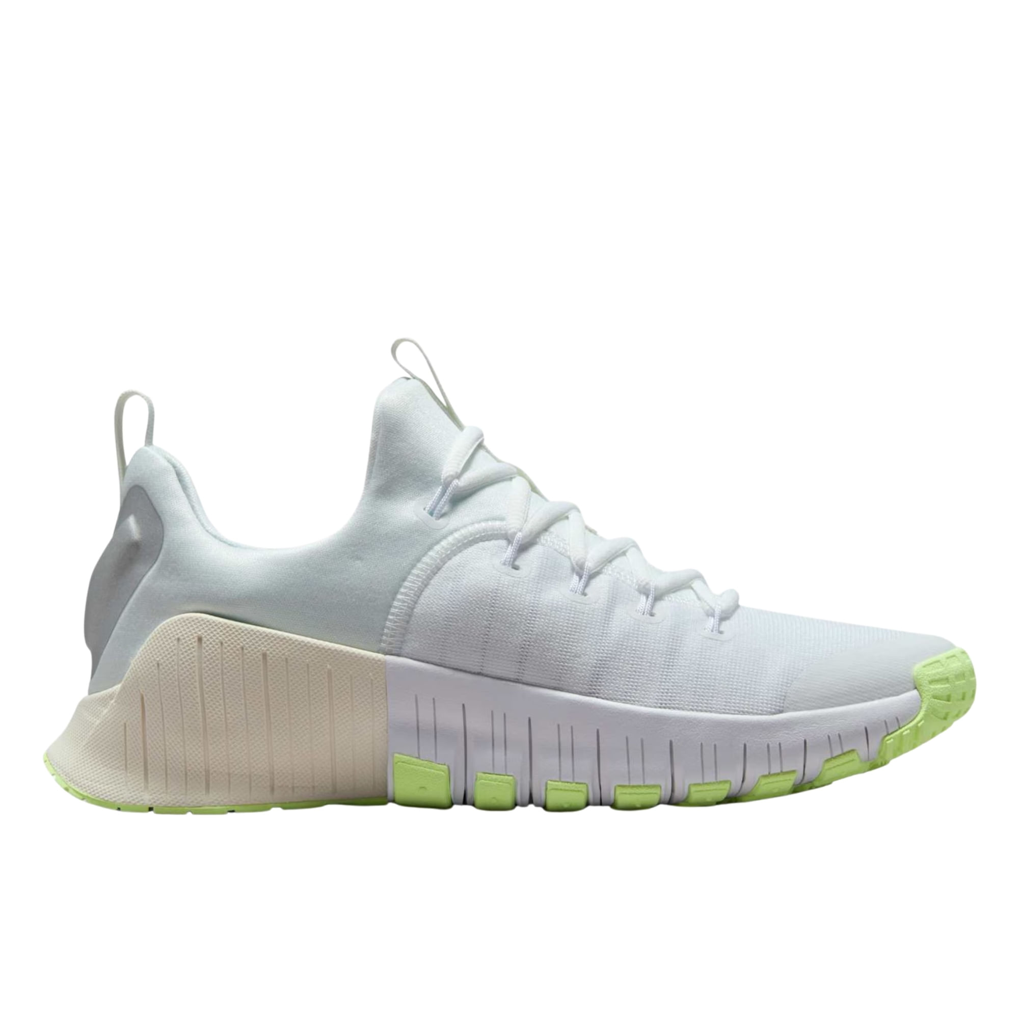 Tênis Nike Free Metcon 6 Feminino - Branco/Prata