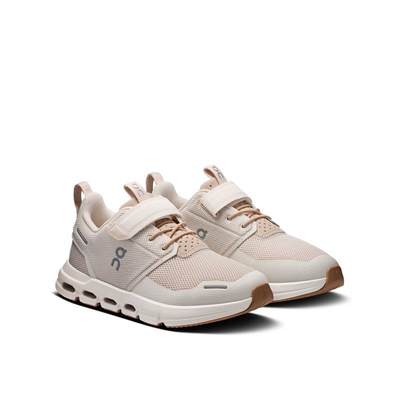 tênis-on-running-cloud-play-infantil-bege