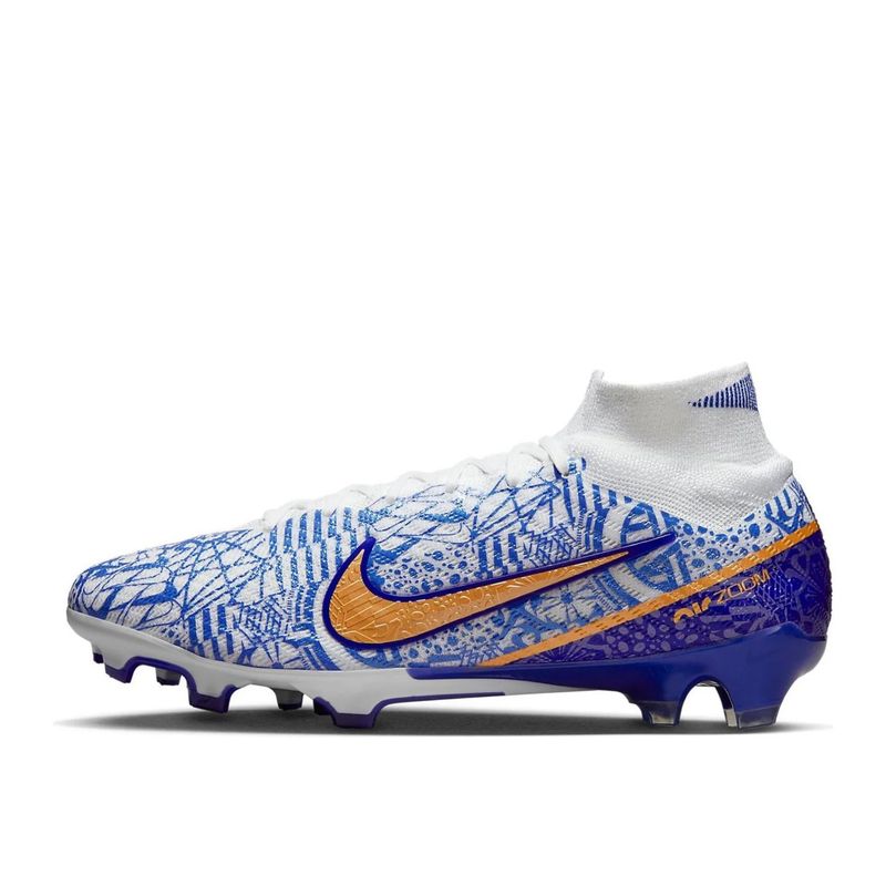 chuteira-campo-nike-superfly-9-elite-cr7-masculina-branca-azul