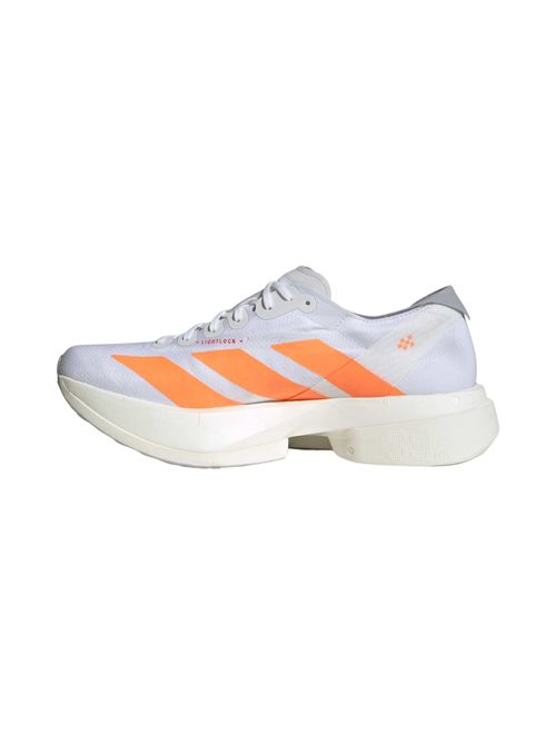 Tênis Adidas Adizero Adios Pro 4 Masculino - Branco/Laranja
