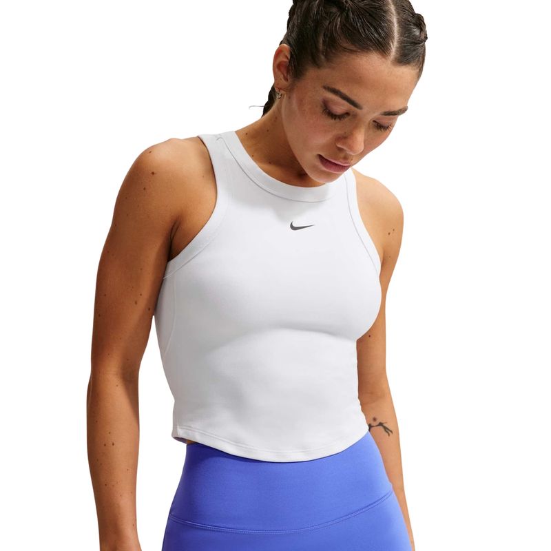 regata-nike-one-classic-dri-fit-feminina-branca