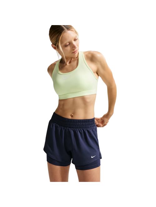 Shorts Nike One Dri-Fit Mr 2 In 1 Feminino - Azul Marinho