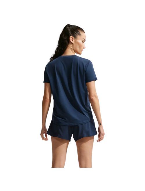 Camiseta Nike Dri-Fit One Slim Feminina - Azul Marinho