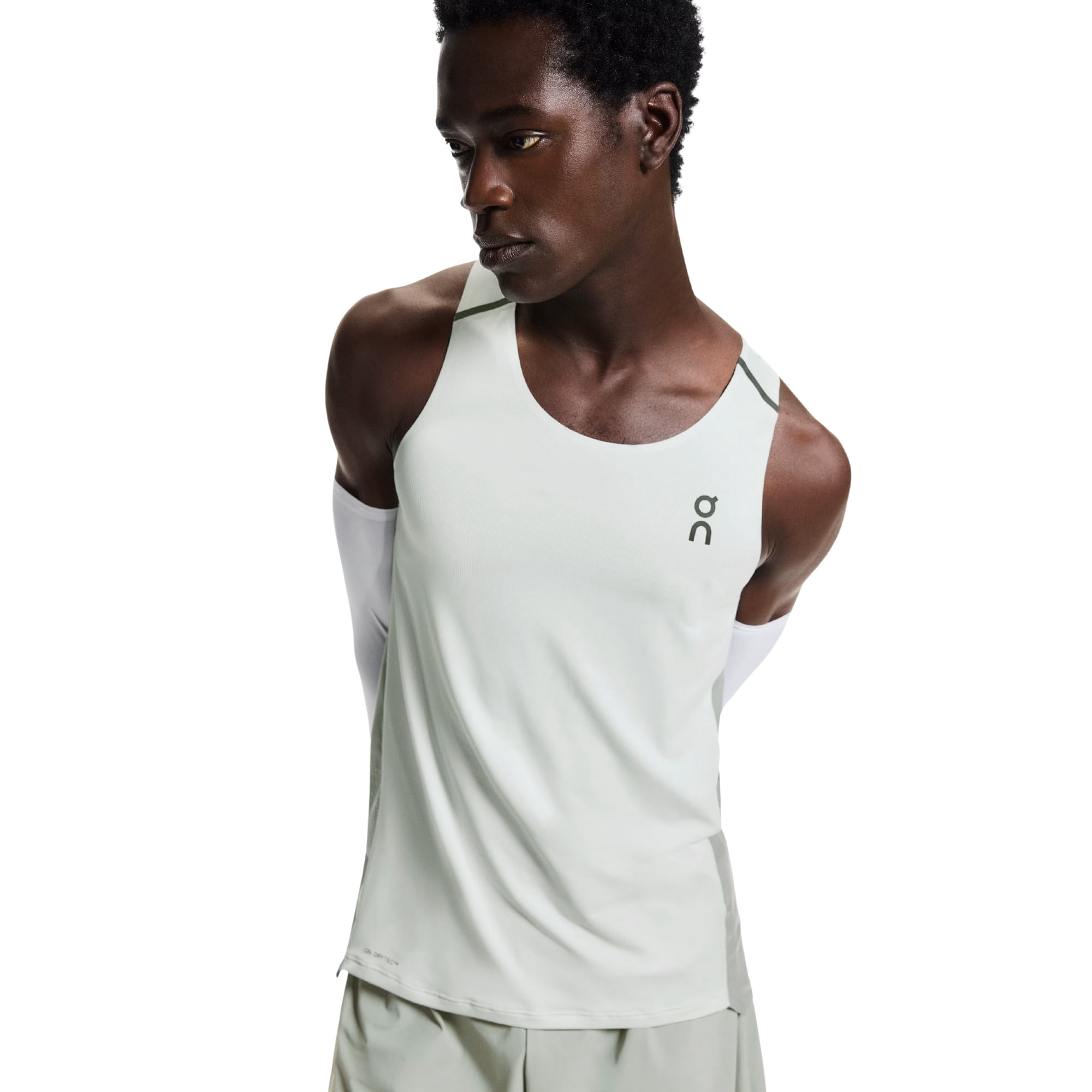 Regata On Running Performance Tank Masculina - Branca