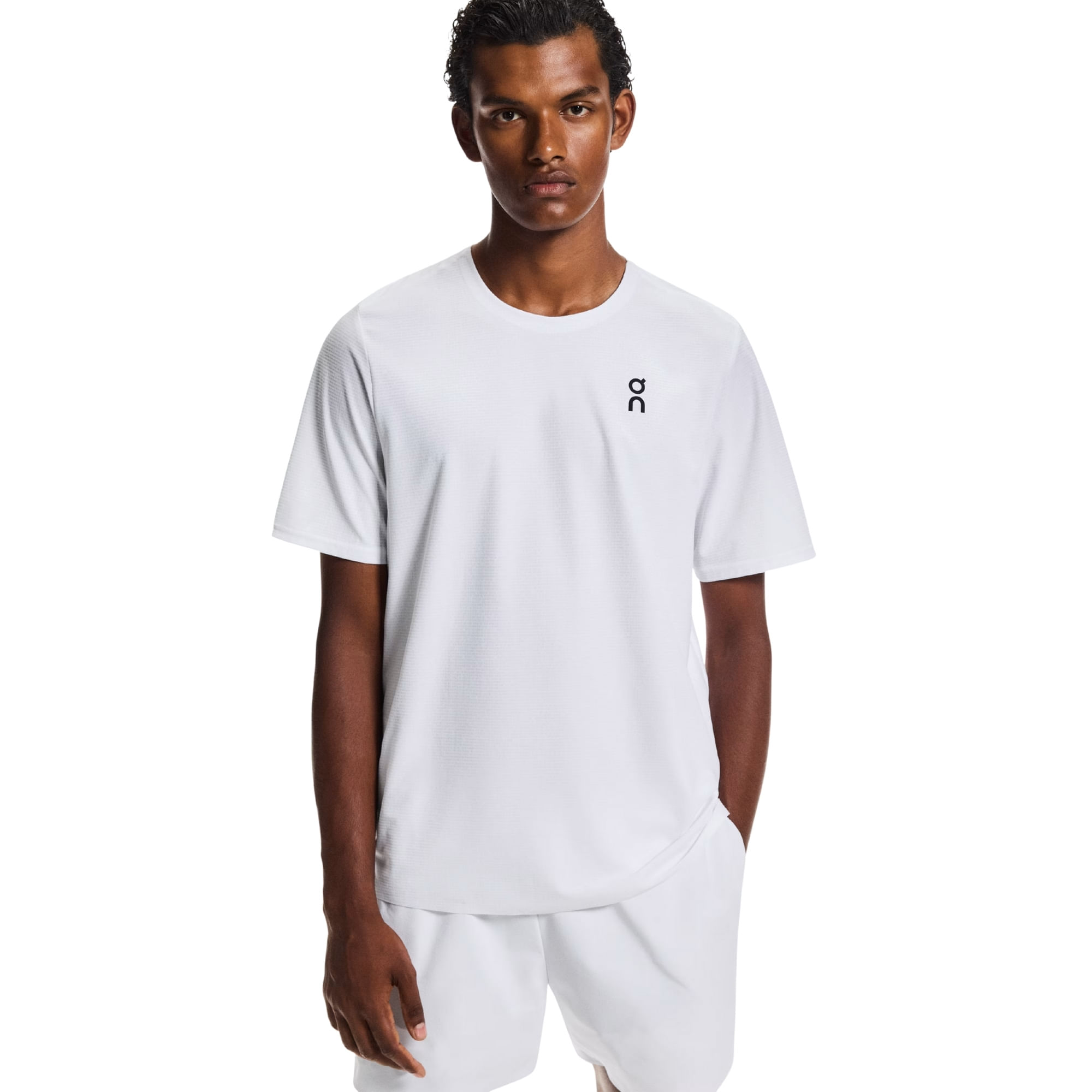 Camiseta On Running Court-T Masculina - Branca