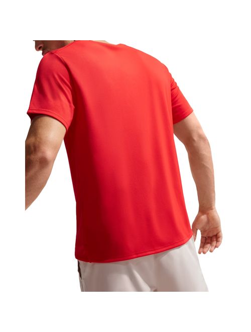 Camiseta Nike Miler Dri-Fit Uv Masculina - Vermelha