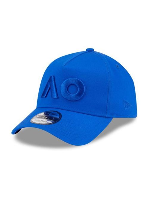 Boné New Era 9Forty A-Frame AO26 Core Seasonal Tonal Aba Curva Unissex - Azul