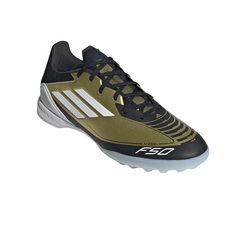 chuteira-society-adidas-f50-league-messi-unissex-dourada-preta