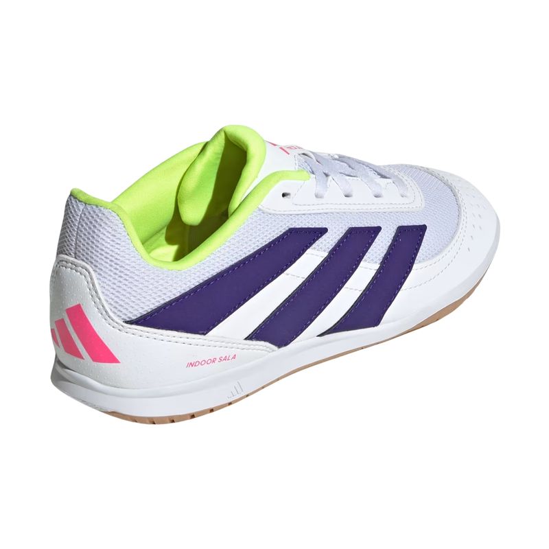 chuteira-futsal-adidas-predator-club-infantil-branca