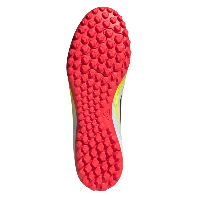 chuteira-society-adidas-f50-club-masculina-branca-vermelha