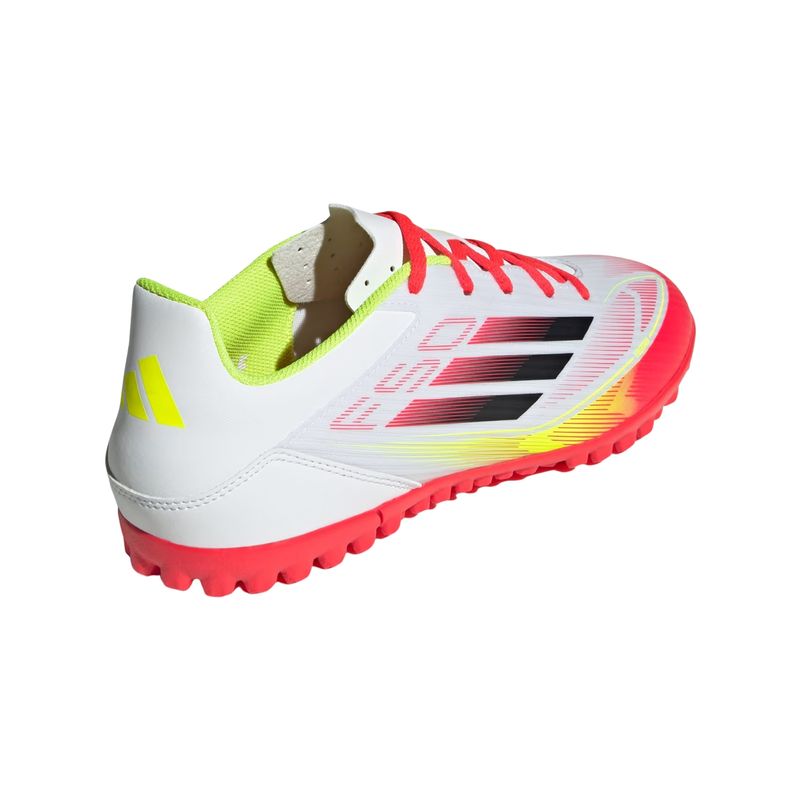 chuteira-society-adidas-f50-club-masculina-branca-vermelha
