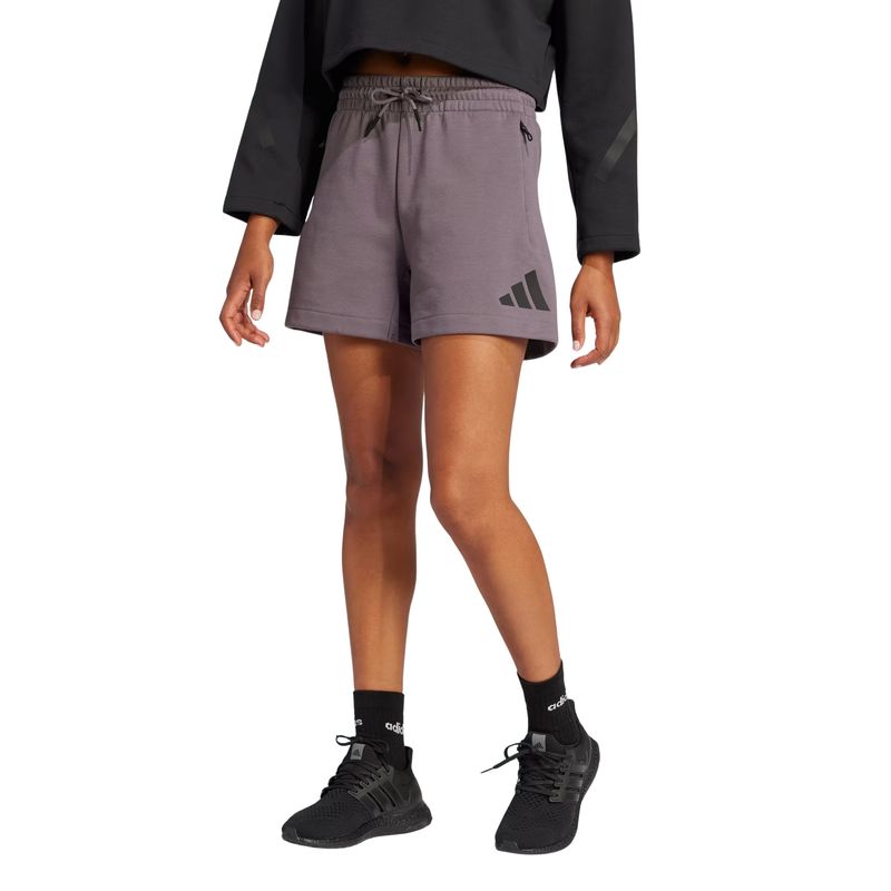 shorts-adidas-z.n.e-feminino-cinza