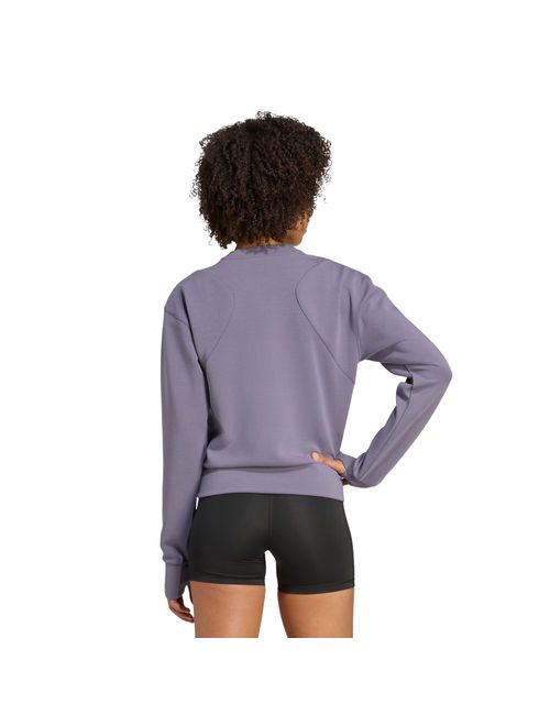 Blusão Adidas Designed For Training Warm Up Feminina - Lilás