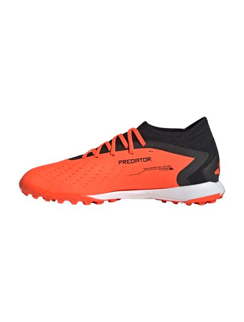 Chuteira Society Adidas Predator Accuracy.3 Masculina - Laranja/Preta