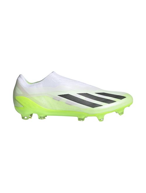 Chuteira Campo Adidas Crazyfast. 1 LL Fg Masculina - Branca/Verde