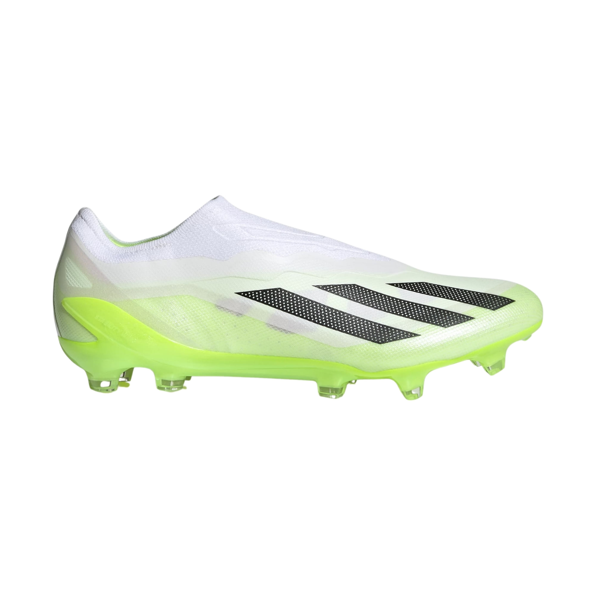 Chuteira Campo Adidas Crazyfast. 1 LL Fg Masculina - Branca/Verde
