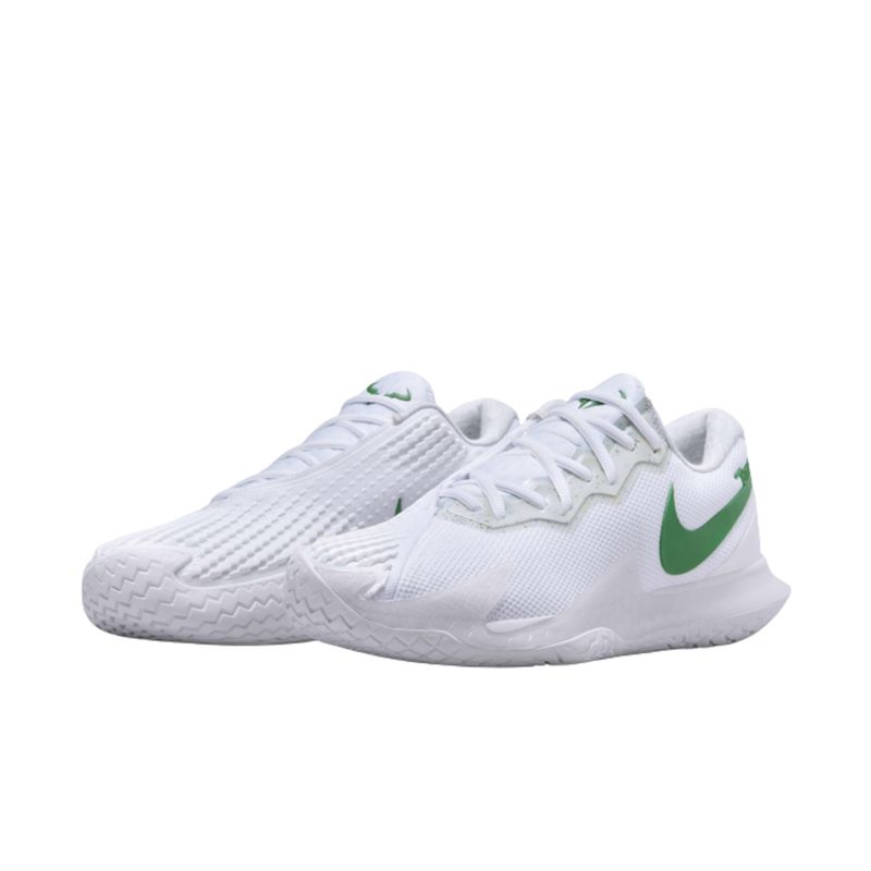 tênis-nike-court-zoom-vapor-cage-4-rafa-masculino-branco-verde