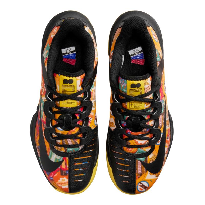 tênis-nike-zoom-osaka-prm-feminino-amarelo-preto