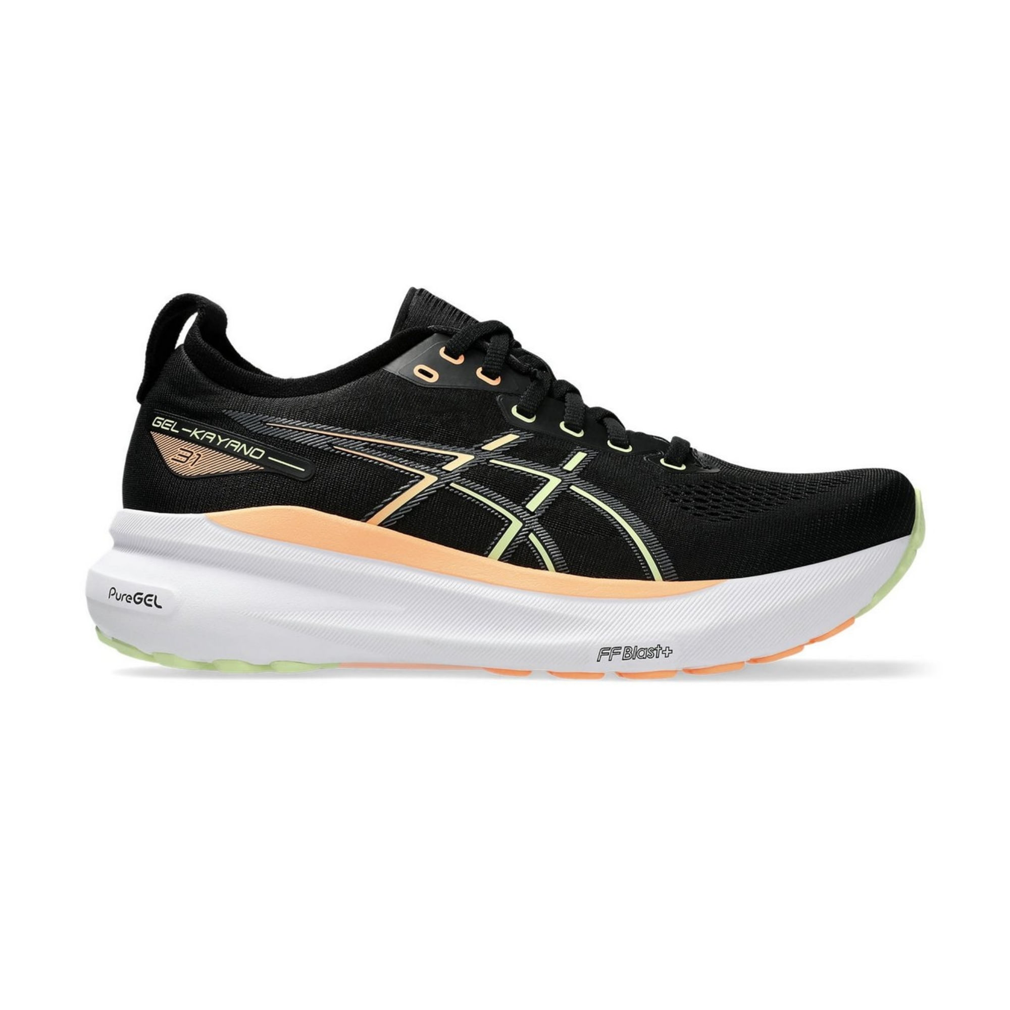 Tênis Asics Gel-Kayano 31 Masculino - Preto/Laranja