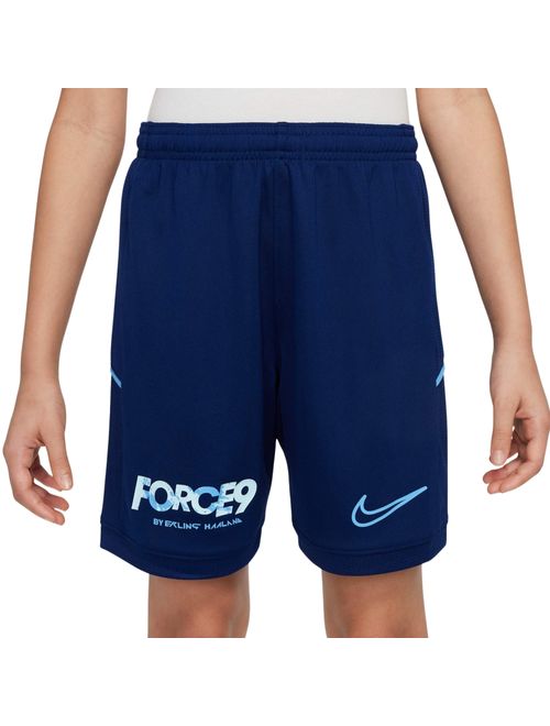 Shorts Nike Dri-Fit Erling Haaland Academy Infantil - Azul