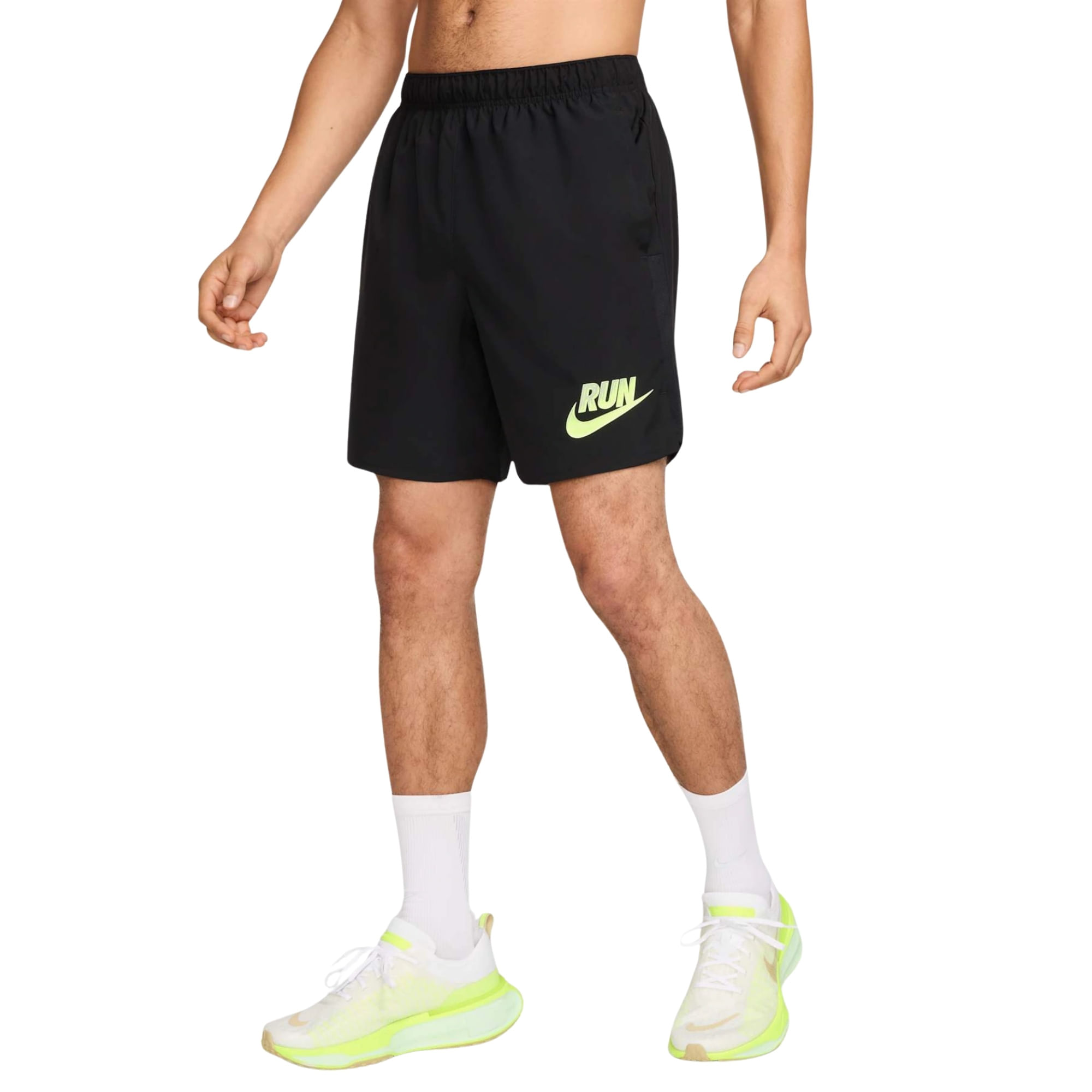 Shorts Nike Run Energy 7 Pol Masculino - Preto