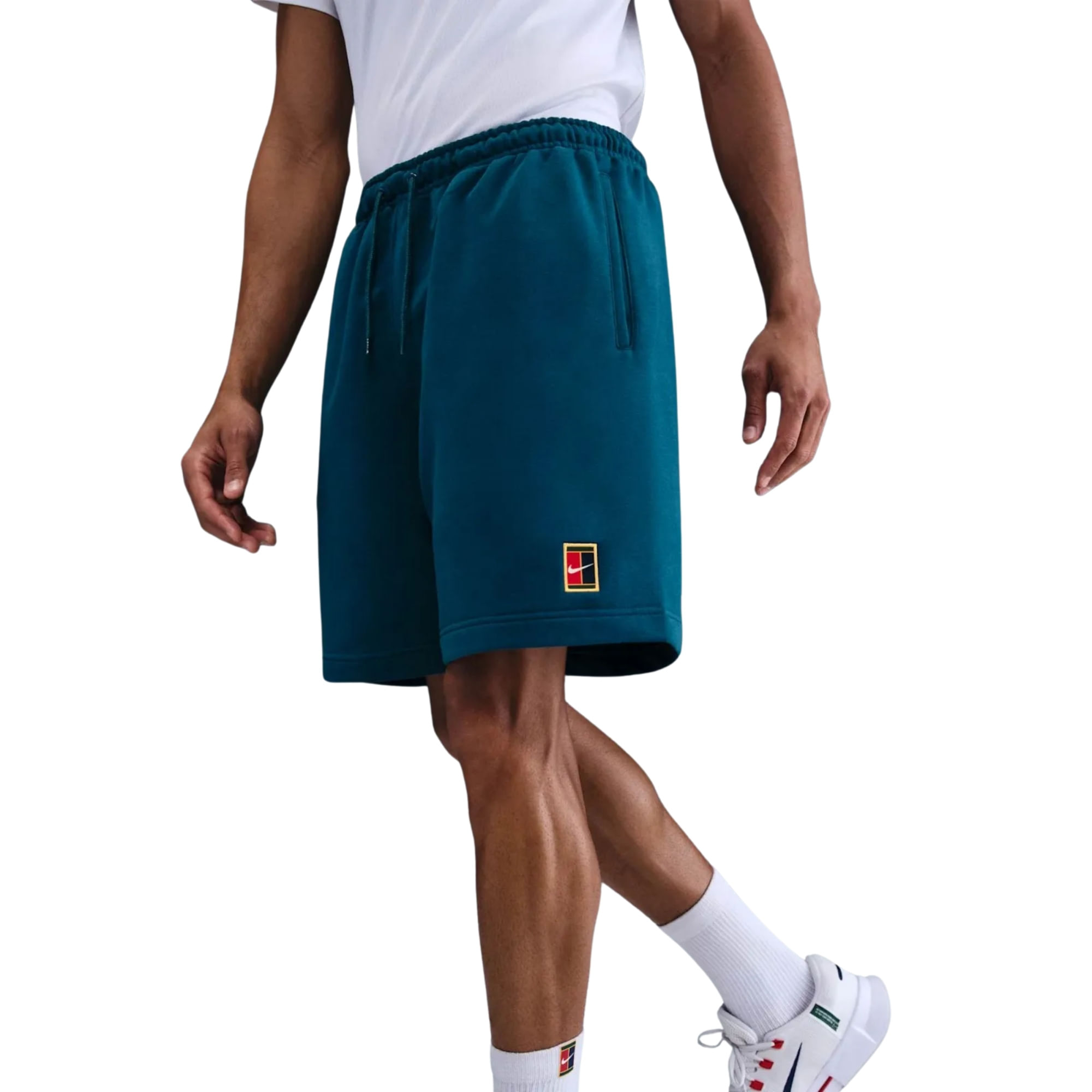 Shorts Nike Dri-Fit Court Heritage Masculino - Azul
