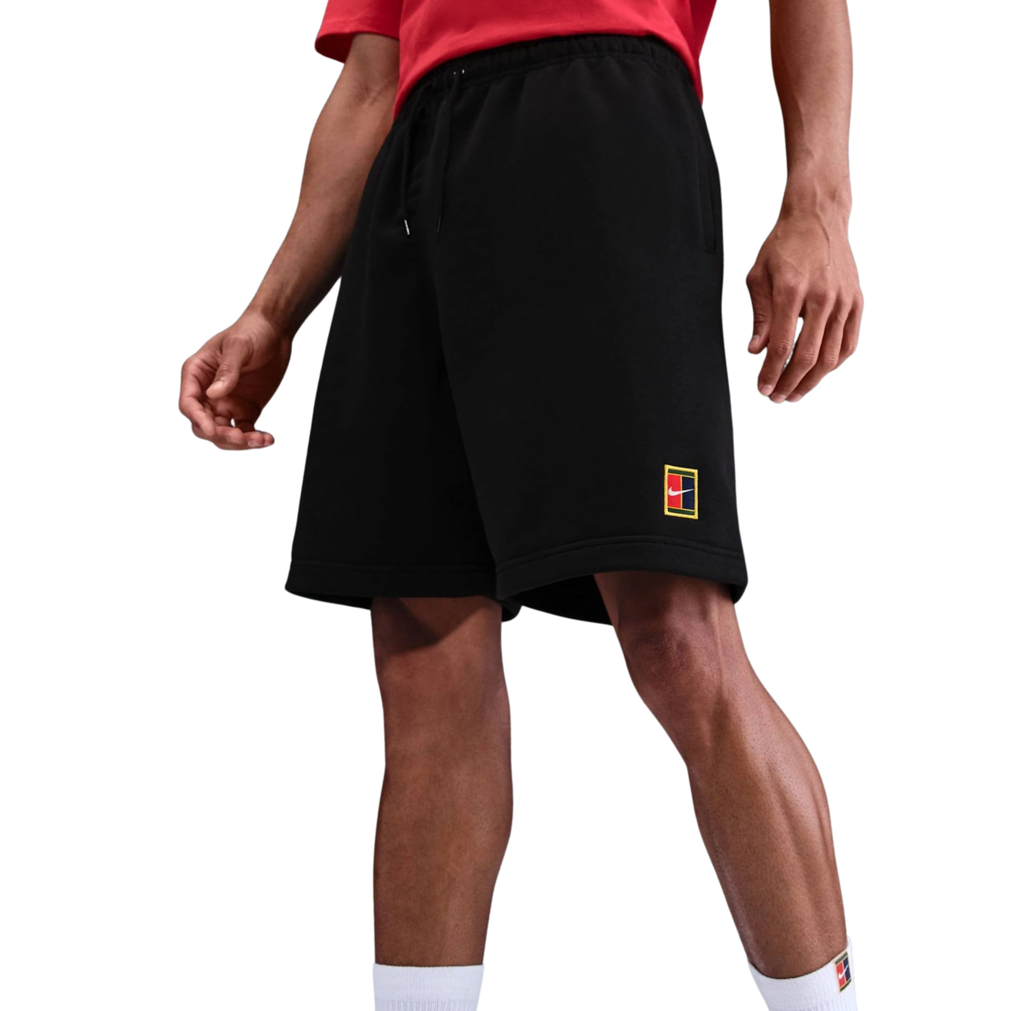 Shorts Nike Dri-Fit Court Heritage Masculino - Preto