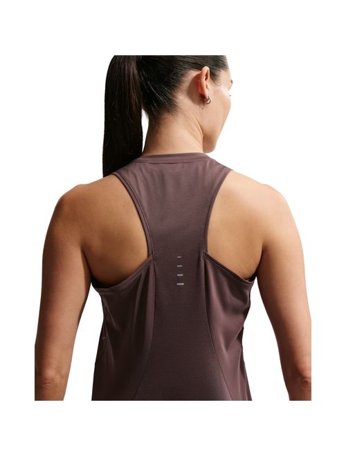 Regata Nike Swift Dri-Fit Tank Feminina - Marrom