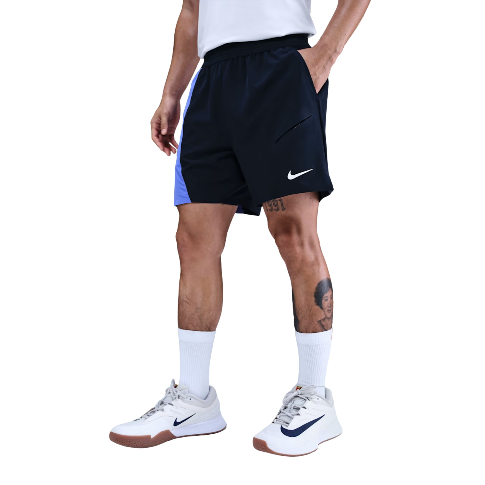 Shorts Nike Court Dri-Fit Slam Masculino - Azul