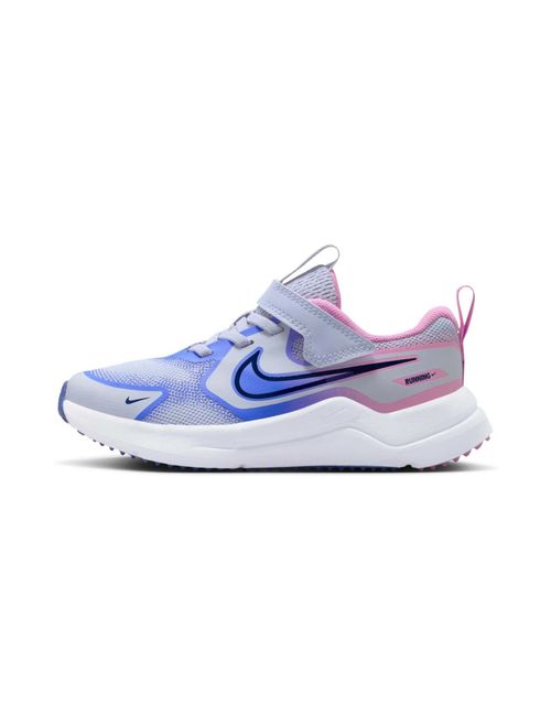 Tênis Nike Cosmic Runner Fly Psv Infantil - Cinza/Rosa