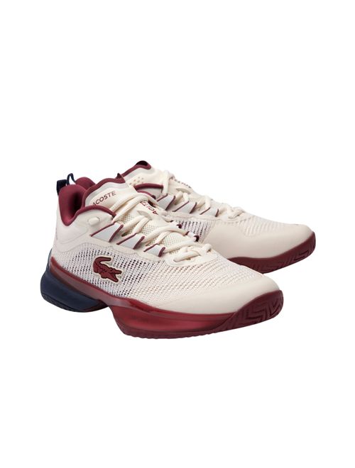 Tênis Lacoste Ag-Lt23 Ultra Feminino - Off White/Vinho