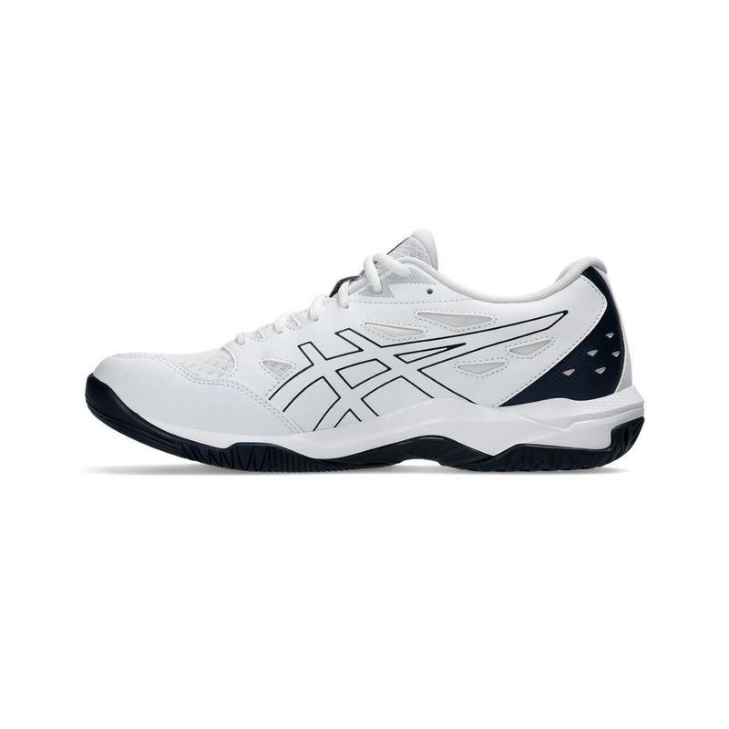 tênis-asics-gel-rocket-11-masculino-branco-dourado
