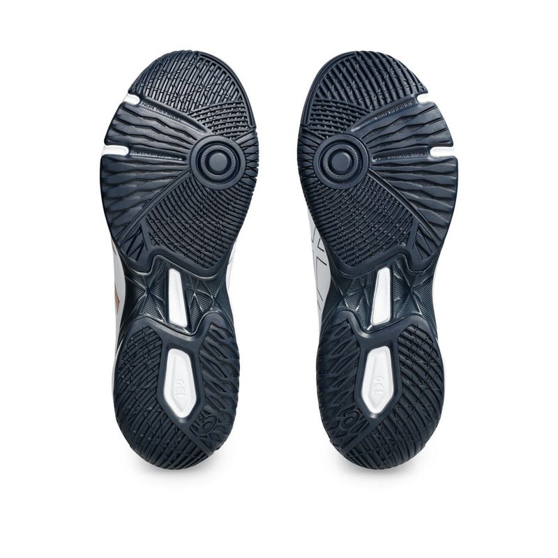 tênis-asics-gel-rocket-11-masculino-branco-dourado