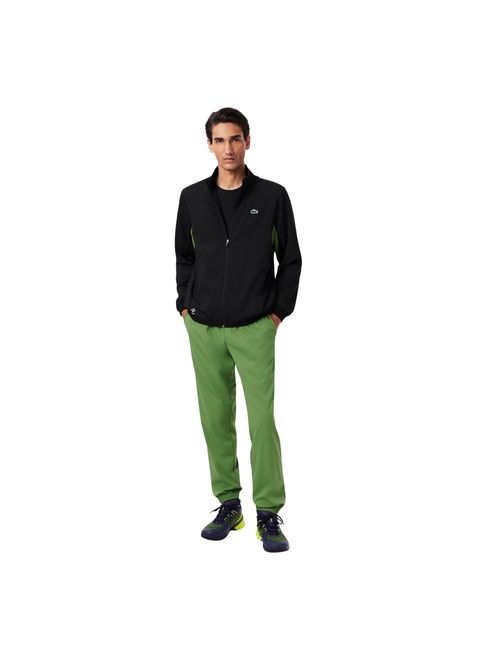 Agasalho Lacoste Treino Tennis X Daniil Medvedev Masculino - Preto/Verde