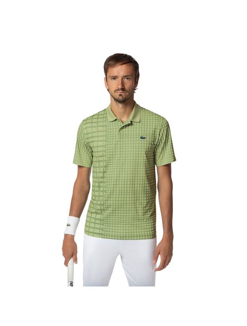 Camisa Polo Lacoste Tennis X Daniil Medvedev Masculina - Verde