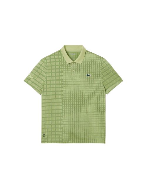 Camisa Polo Lacoste Tennis X Daniil Medvedev Masculina - Verde