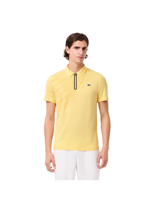 Camisa Polo Lacoste Slim Fit Ultra-Dry Masculina - Amarela