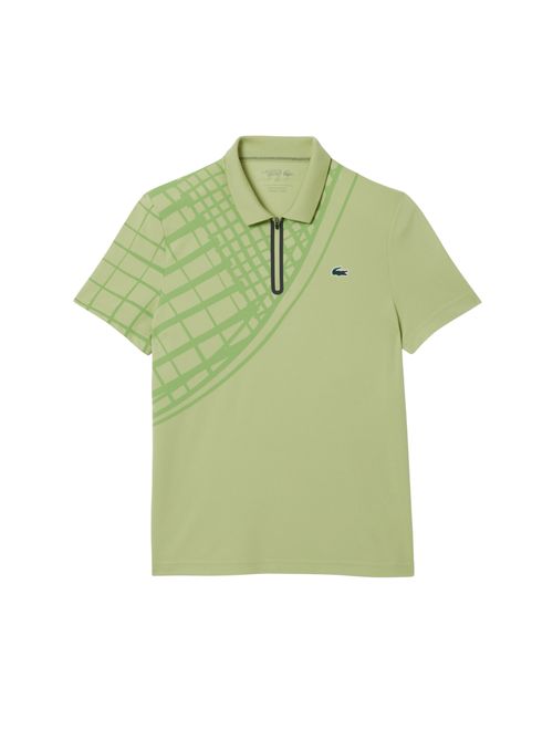 Camisa Polo Lacoste Slim Fit Ultra-Dry Masculina - Verde