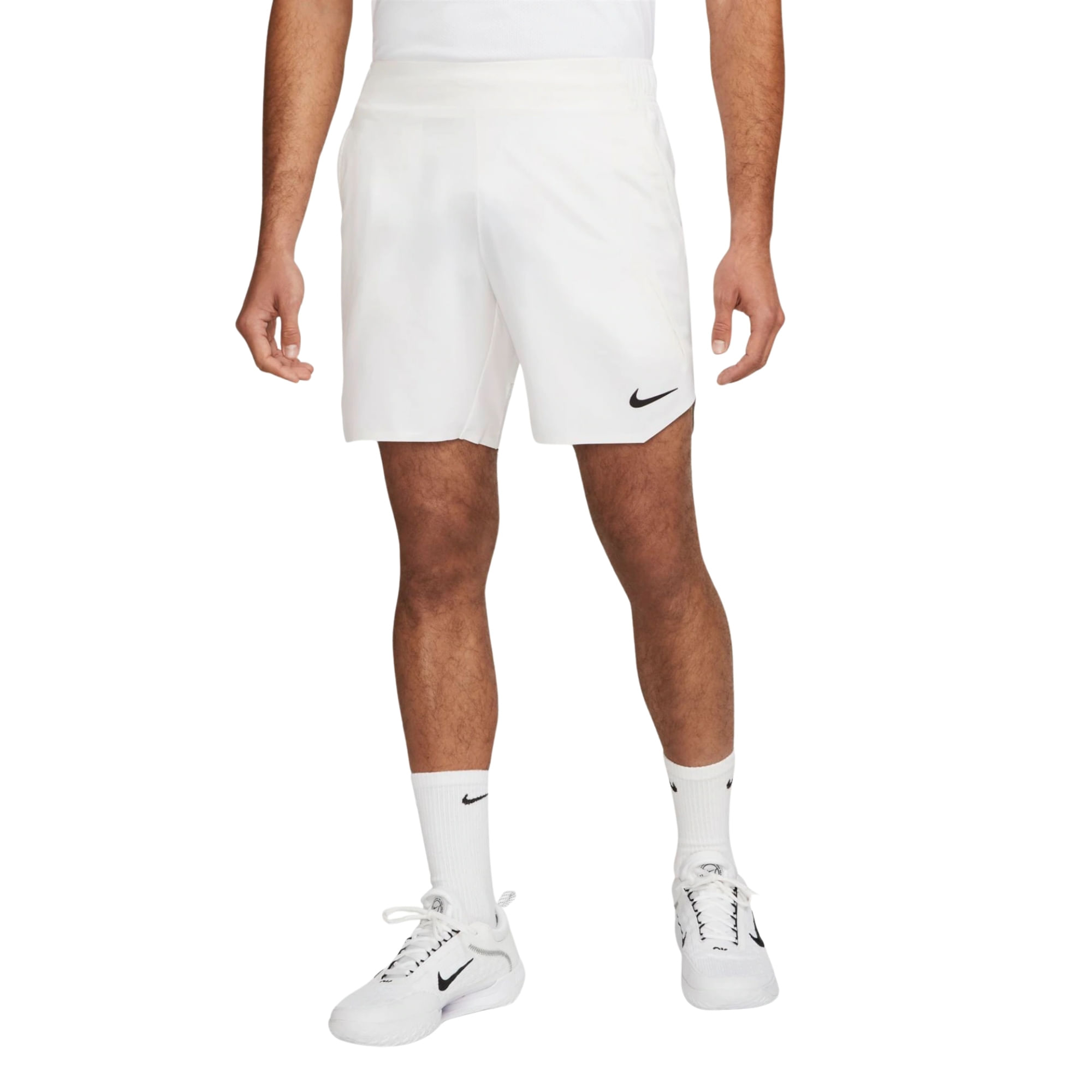 Shorts Nike Court Dri-Fit Slam Masculino - Branco
