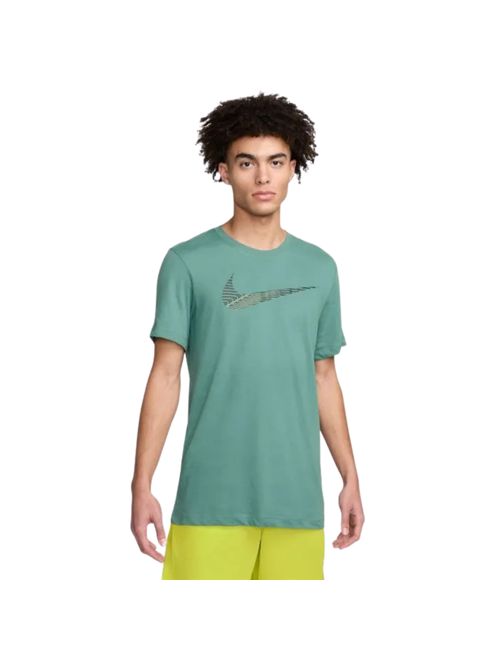 Camiseta Nike Dri-Fit 2 Yr Swoosh Masculina - Verde