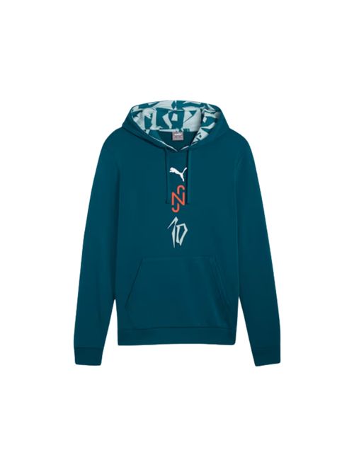 Blusão Com Capuz Puma Neymar Jr Creativity Hoody Masculino - Azul