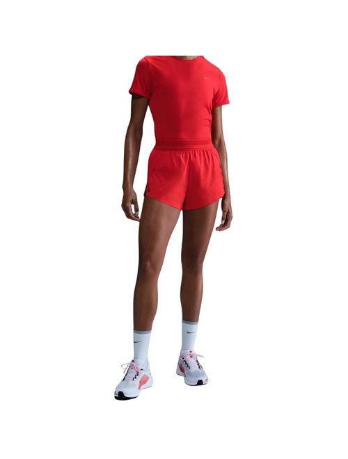 Shorts Nike Aeroswift Dri-Fit Adv 3 Pol Feminino - Vermelho