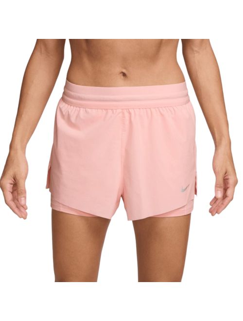 Shorts Nike Swift Dri-Fit 2 In 1 Feminino - Rosa