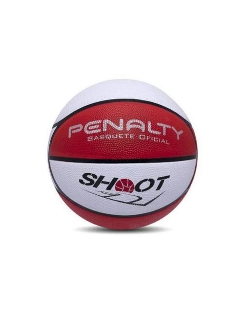 Bola Basquete Penalty Shoot Unissex - Vermelha/Branca