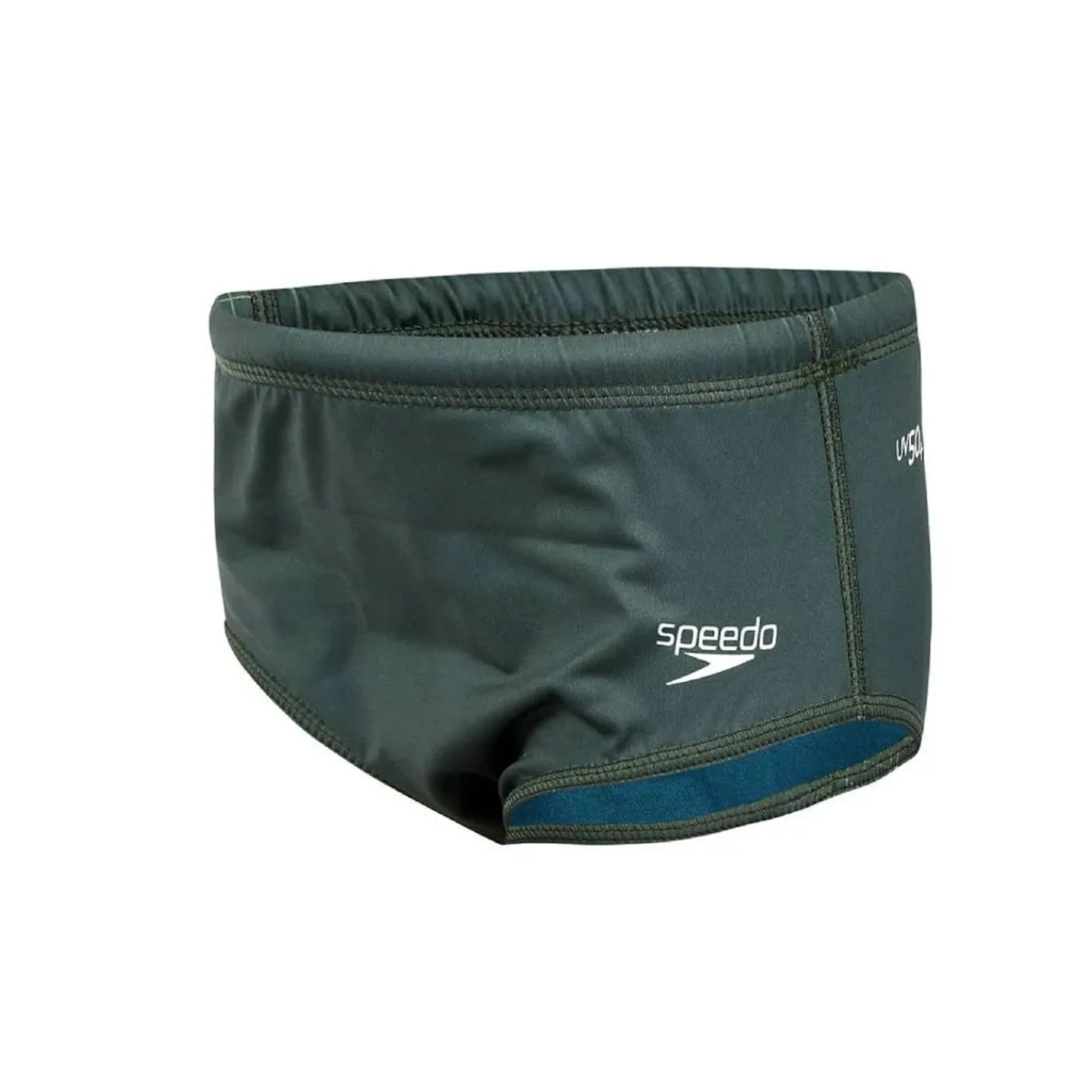 Sunga Speedo Tradidicional Listras Infasntil - Verde