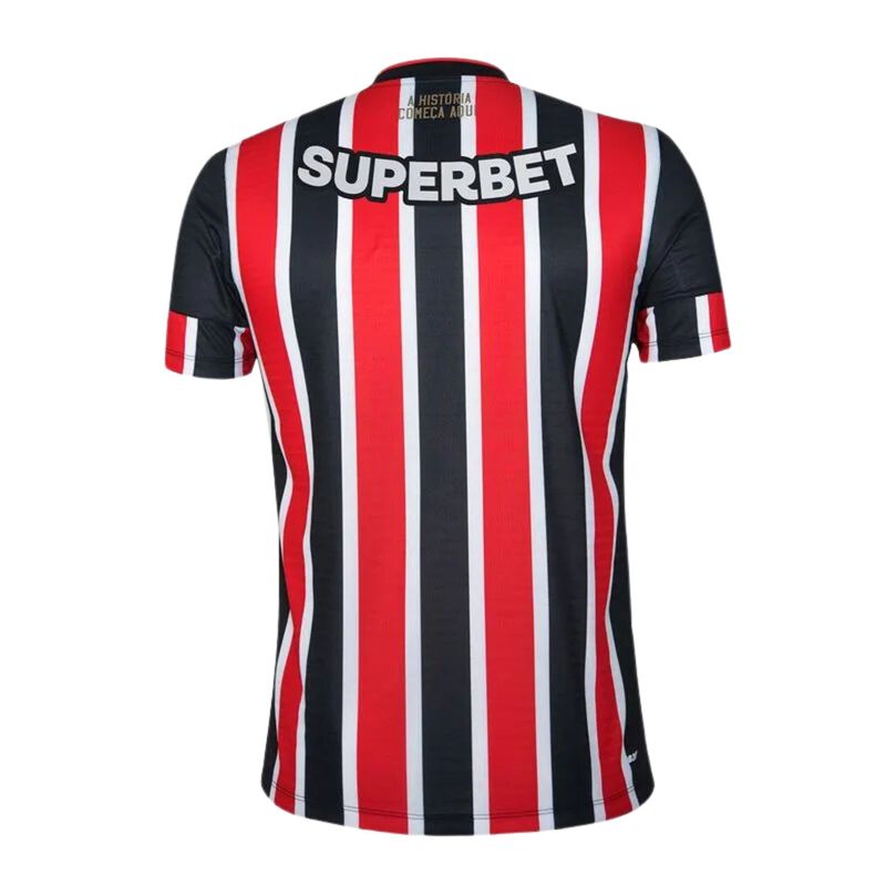 camisa-sao-paulo-ii-2024-25-new-balance-torcedor-masculina-preta-vermelha