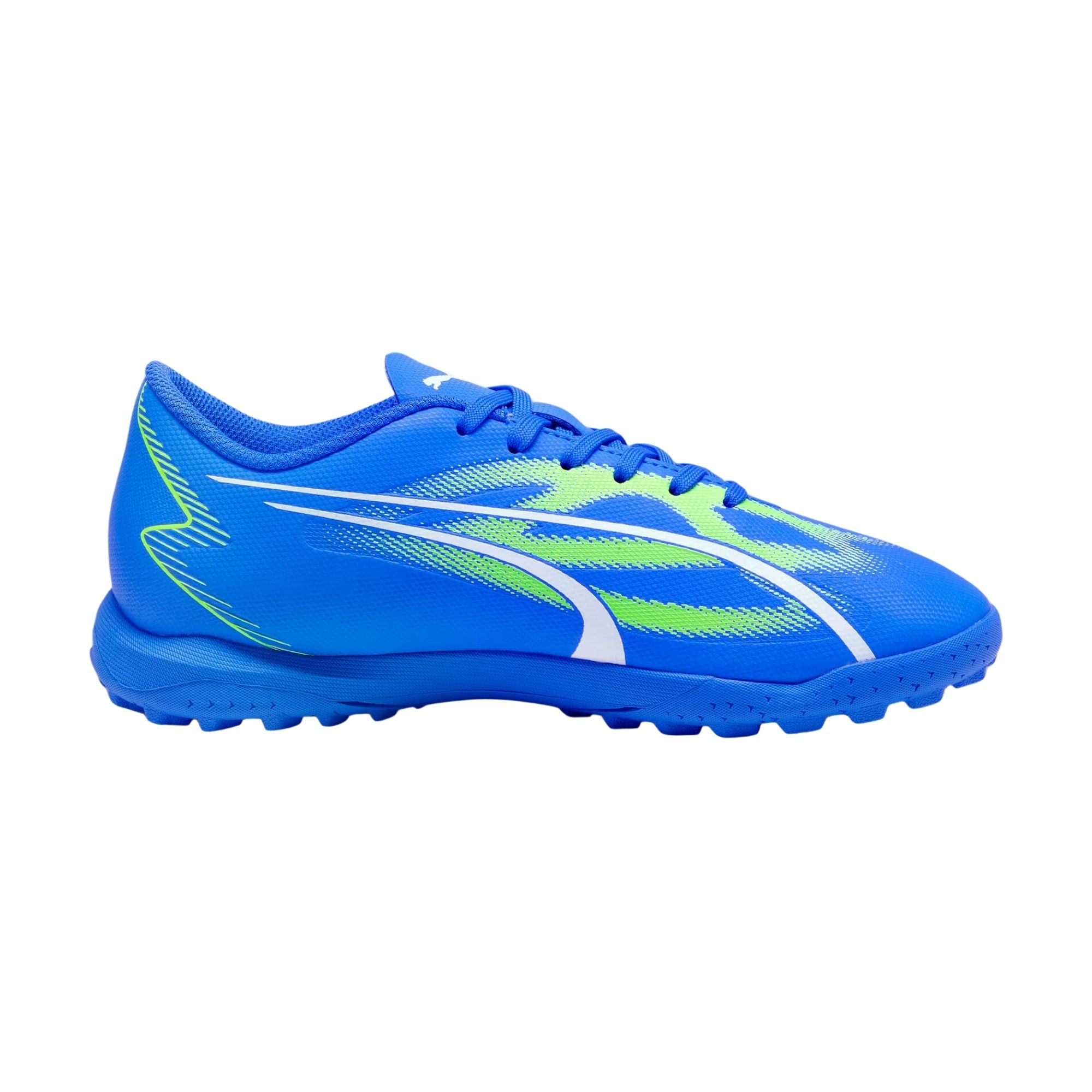 Chuteira Society Puma Ultra Play Tt Bdp Infantil - Azul