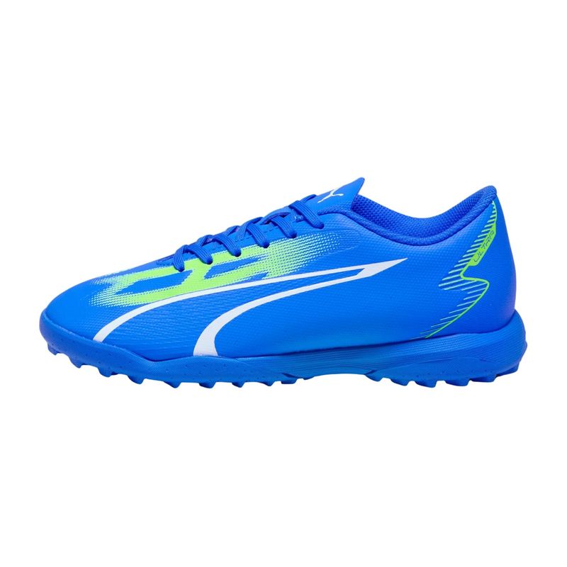 chuteira-society-puma-ultra-play-tt-bdp-infantil-azul
