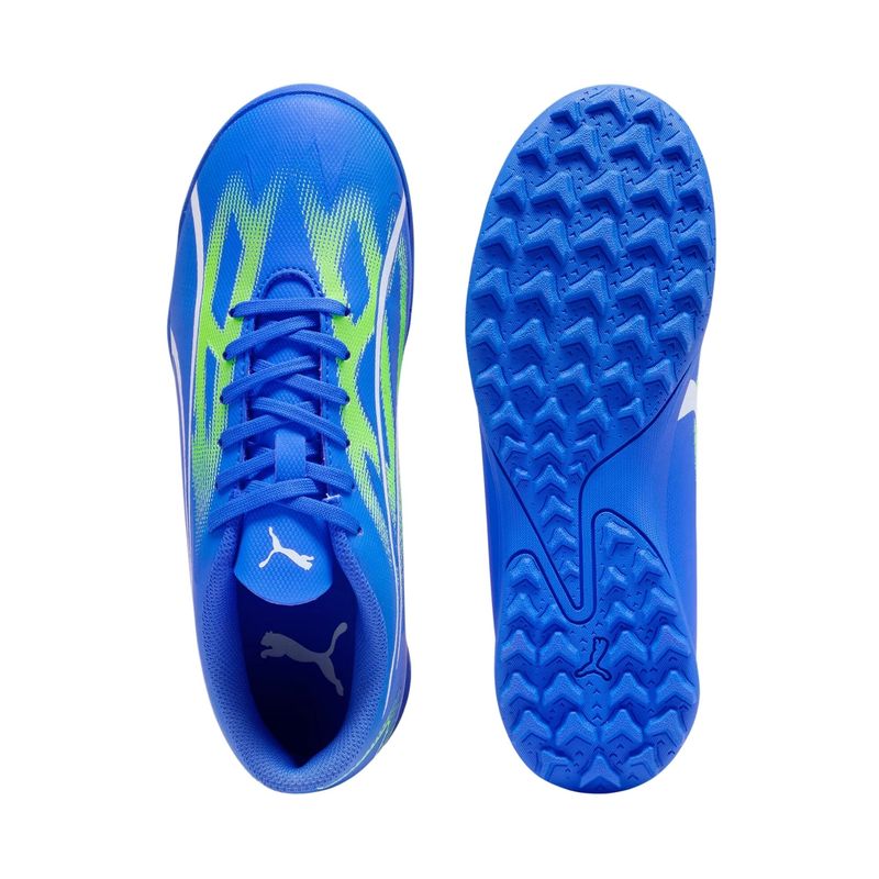 chuteira-society-puma-ultra-play-tt-bdp-infantil-azul