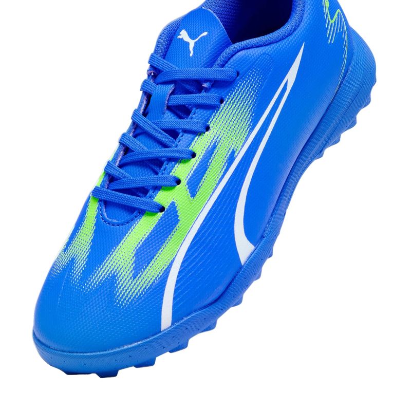 chuteira-society-puma-ultra-play-tt-bdp-infantil-azul